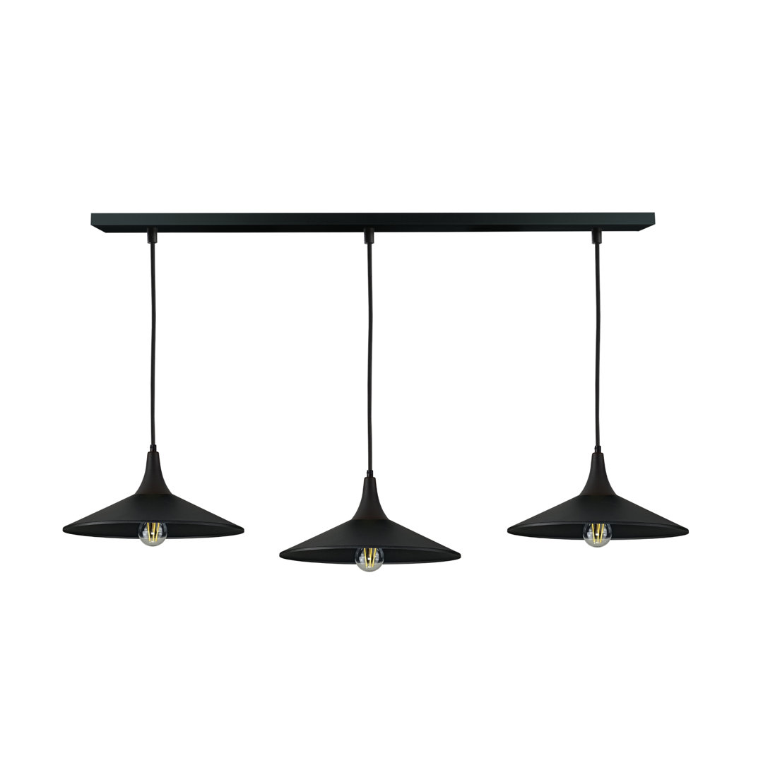 Cassius Gold/khaki 2-light Pendant