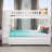 Henden Solid Wood Standard Staircase Bunk Bed with Twin Roll Out Trundle-37911659-17151623