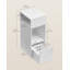 30cm W Manufactured Wood Bedside Table