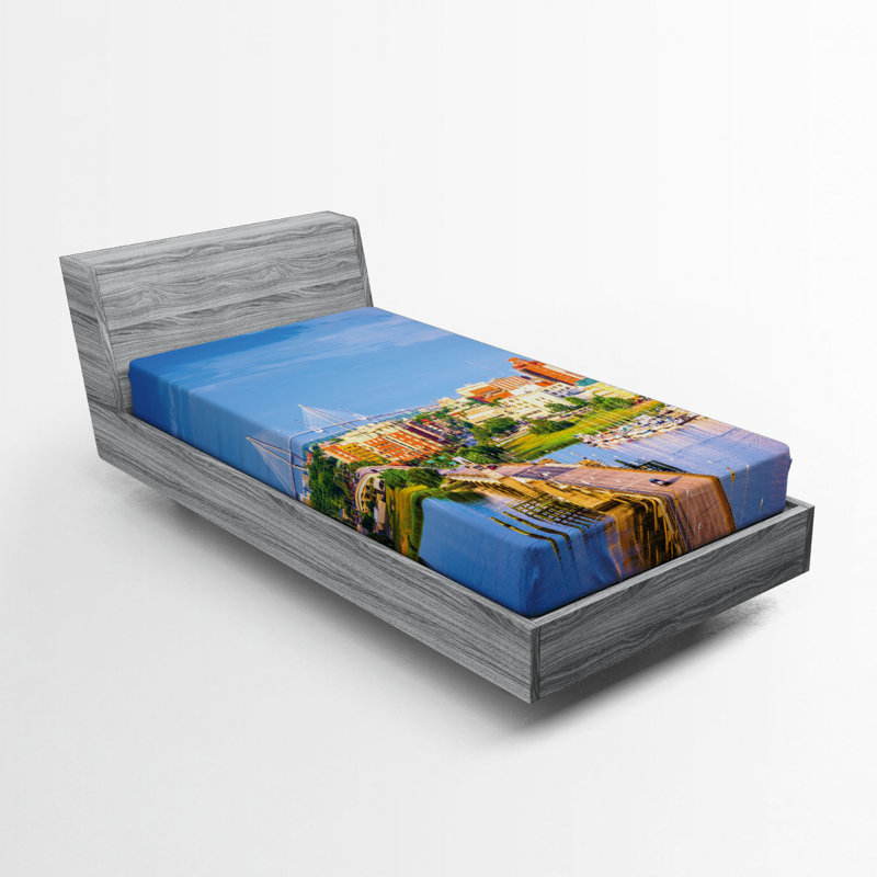 Microfiber Fitted Sheet, Twin Fitted Sheet