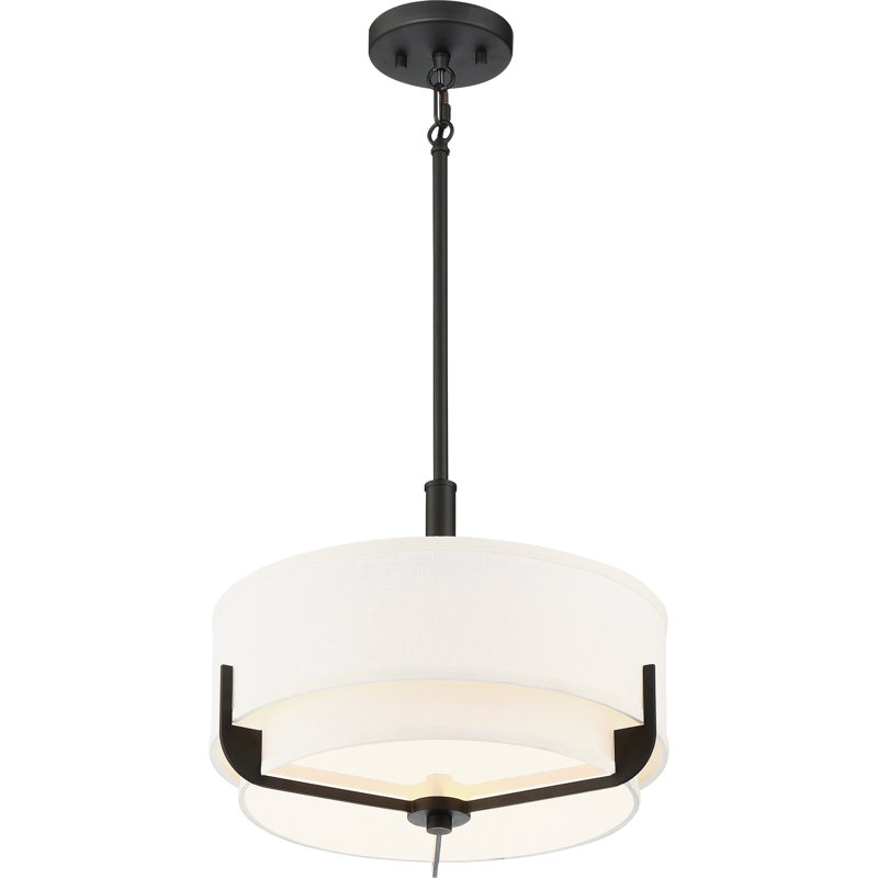 Lustre cylindrique à 3 lumières Jahiem