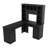 L-Shaped Computer Desk with Open Shelves, Cabinet & Drawers-118343176