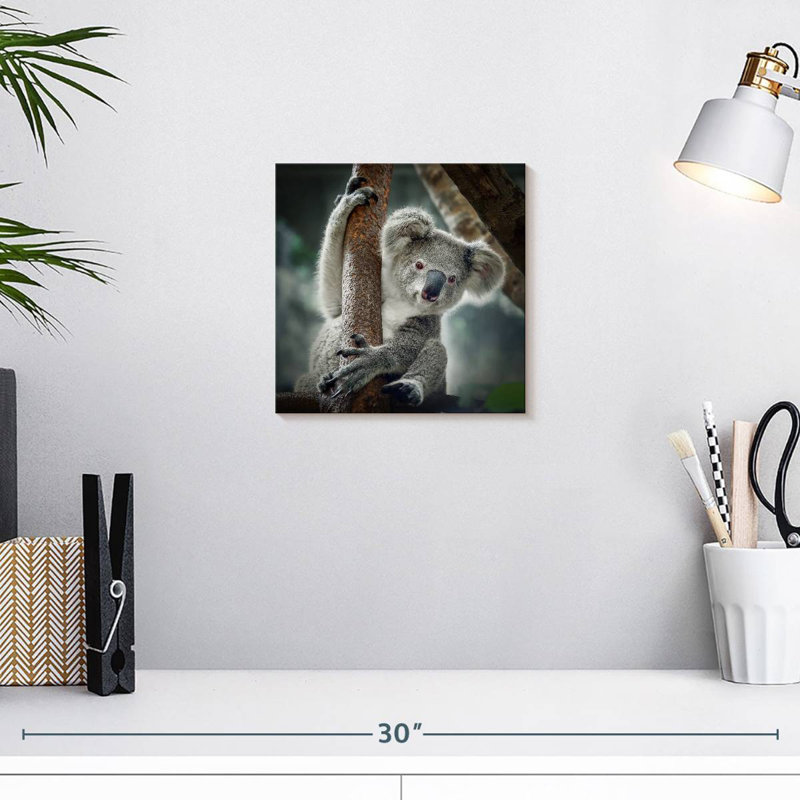 Crowle Koala Hugging Tree, 10" H x 10" W