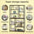 Tall Bookcase Shelving,Staggered Etagere,Versatile Bookcase
