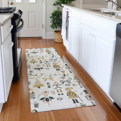 Tapis tissé à la machine Xhevrie