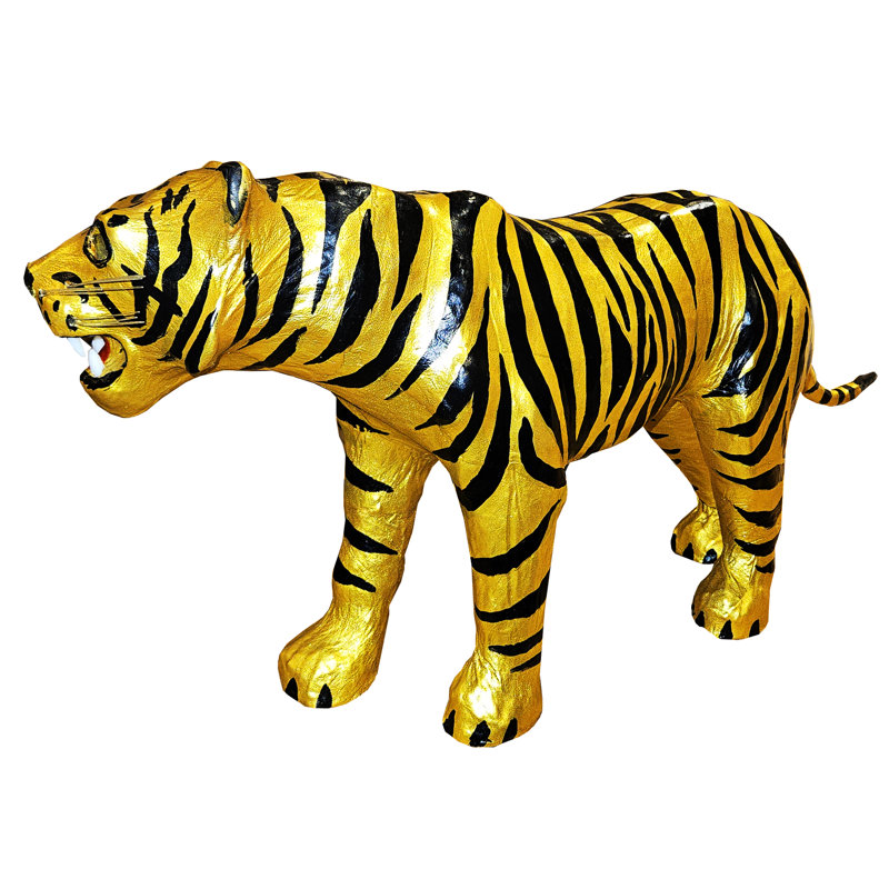Cuir doré tigre