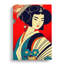 XC1022-3691X Profile Of A Geisha No.1 - Print on Canvas-971033184-971033198