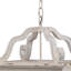 Lustre géométrique à 4 lumières Haverly