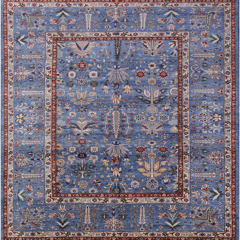 Hansville Oriental Indoor Rug, Square 8'