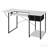 Multipurpose Sewing Machine Table with Drawers, Foldable Side Shelf and Adjustable Shelf
