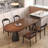 6 - Person Solid Wood Solid Wood Top Three Leg Dining Set-98471511-125283240
