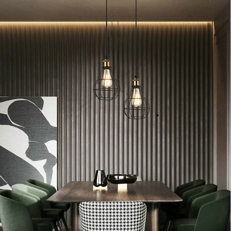 Autaugaville 1 - Light Black Single Pendant