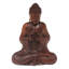 Novica Buddha With Vitarka Mudra Wood Sculpture