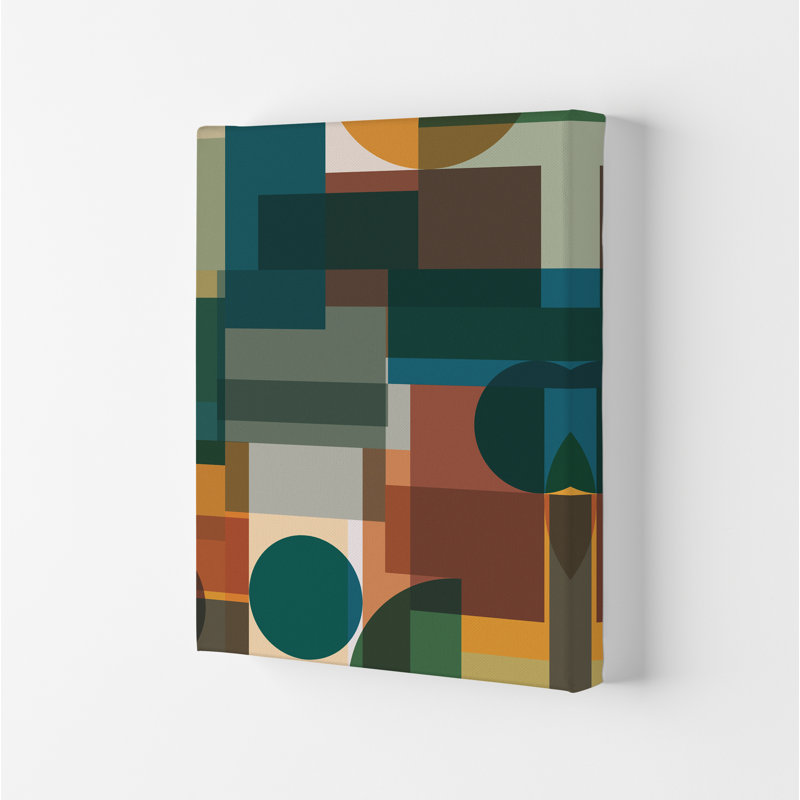 Abstract Pair Set A - Print, No Frame, 59cm H x 42cm W x 1cm D