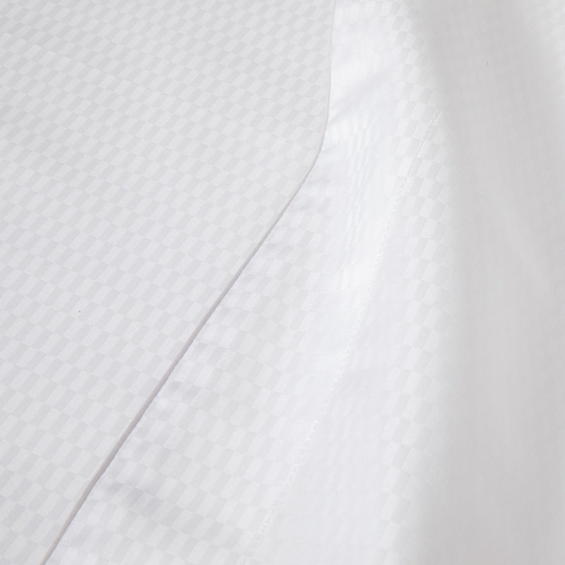 Loft 100% Cotton Standard Geometric Flat Sheet, Queen Flat Sheet