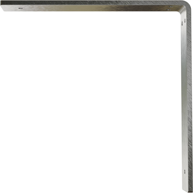 Support en acier Hamilton, H 10 po x l 2 po x P 10 po, Stainless Steel