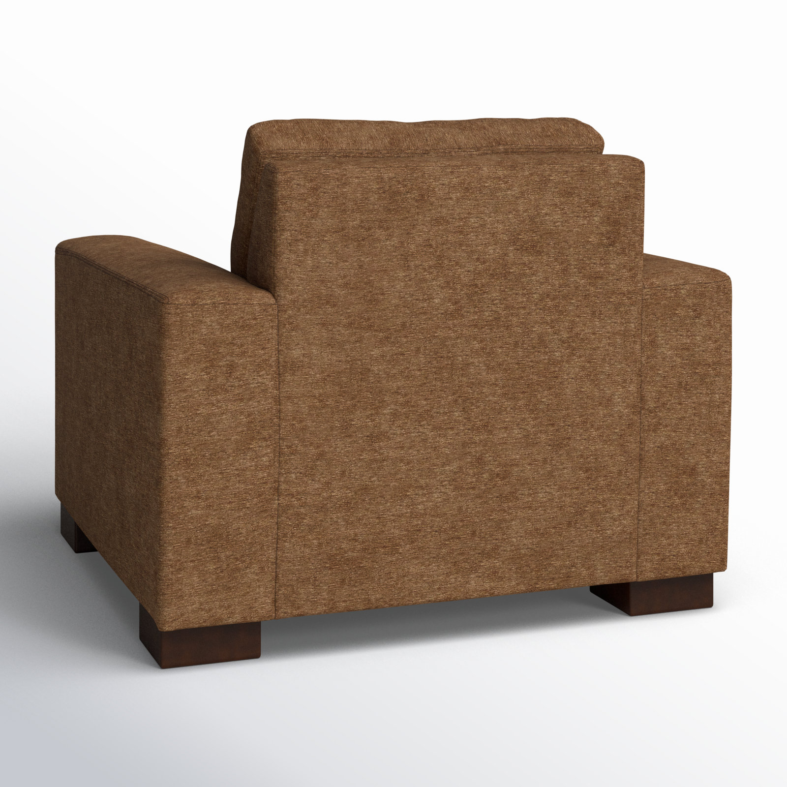 Jonie Upholstered Armchair, Nave Bark Performance Distressed Velvet