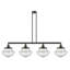 Luminaire suspendu linéaire à 4 lumières pour îlot de cuisine Theresa-1037795030-1037795055-1037795054