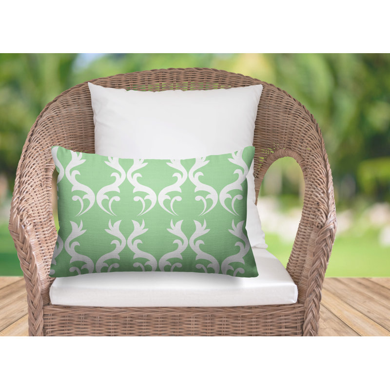 Housse et insert de coussin d'extérieur Galton, Menthe