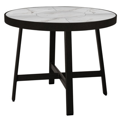 Marin Outdoor Round Side Table