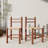 Solid Wood Woven Back Side Chair Dining Chair (Set Of 4)-1443992351