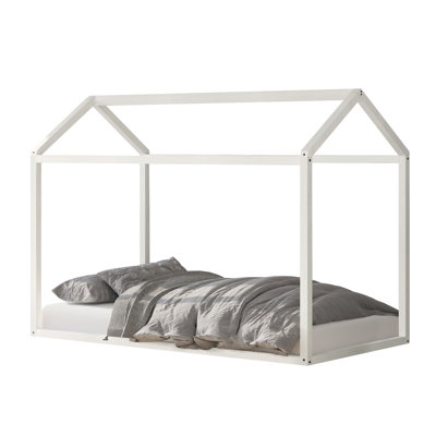 Zirke Twin Canopy Bed by Harper Orchard