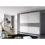 , Light Grey/White Korbach 2 Door Sliding Wardrobe-730462629-730462624