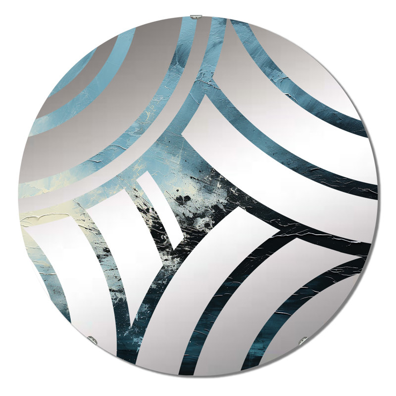 Randalholme - Centre Wave Decorative Mirror, 23.6" x 23.6"