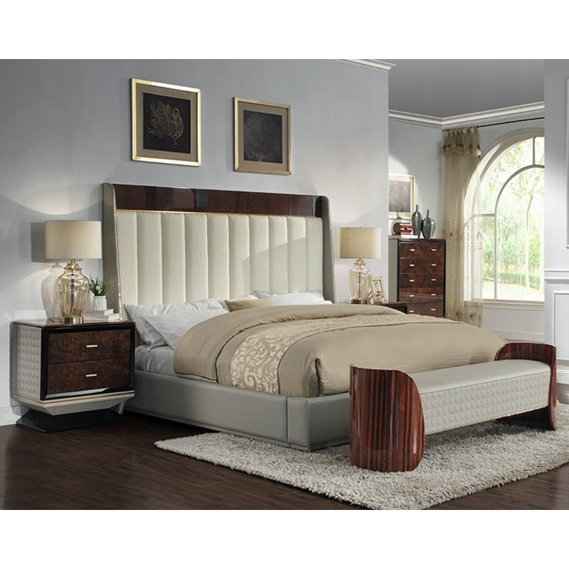 Ensemble de chambre à coucher 4 pièces Jamonica