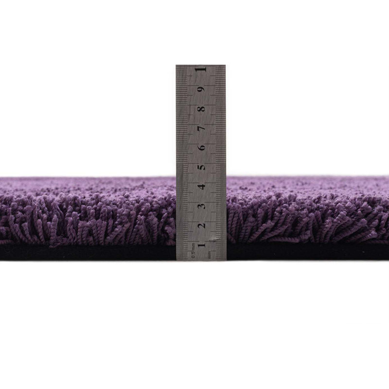 Cozy Solid Colour Hand Woven Area Rug, Rectangle 65 x 135cm