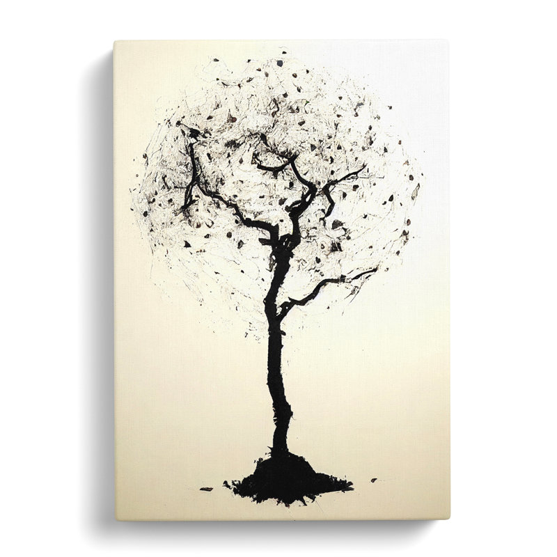 CAN-V0523-1785X Pear Tree Shadow Vol.4 - Wrapped Canvas Print, 50cm H x 35cm W
