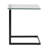 Elsner Tempered Glass C-Shaped Metal End Table-1446090626