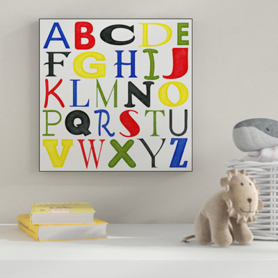«Kids Room Letters», art sur toile