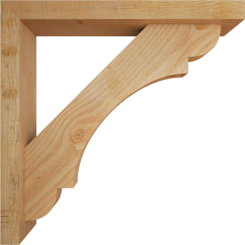 Support de bloc olympique avec entretoise décalée, 26 x 26, Sapin Douglas de l 4 po (scié brut)