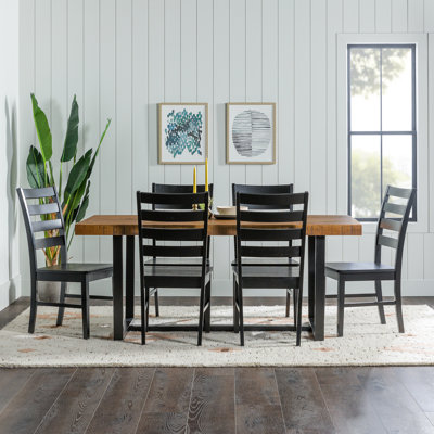 Amarapal Double Pedestal Dining Set