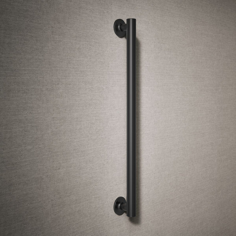 Purist Grab Bar, Matte Black, 24"W