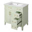 Meuble-lavabo 30 po avec lavabo en céramique-1114812756
