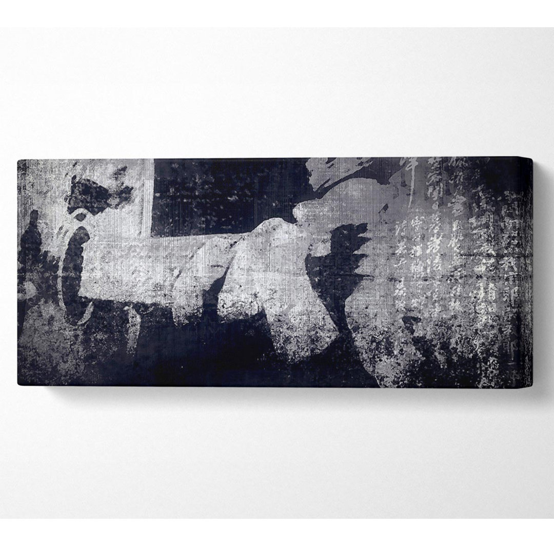 Sechs Saiten - Kunstdrucke auf Leinwand - Wrapped Canvas