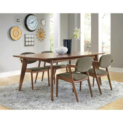 Marcella Dark Walnut 5-Piece Dining Set
