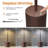 2Pack Cordless Table Lamp, Portable Rechargeable 6000Mah Outdoor Table Lamp, 3 Color Stepless Dimming Battery Powered Lamp, LED Table Light For Dinner/Bedroom/Restaurant/Outdoor (2Pack)-114903673