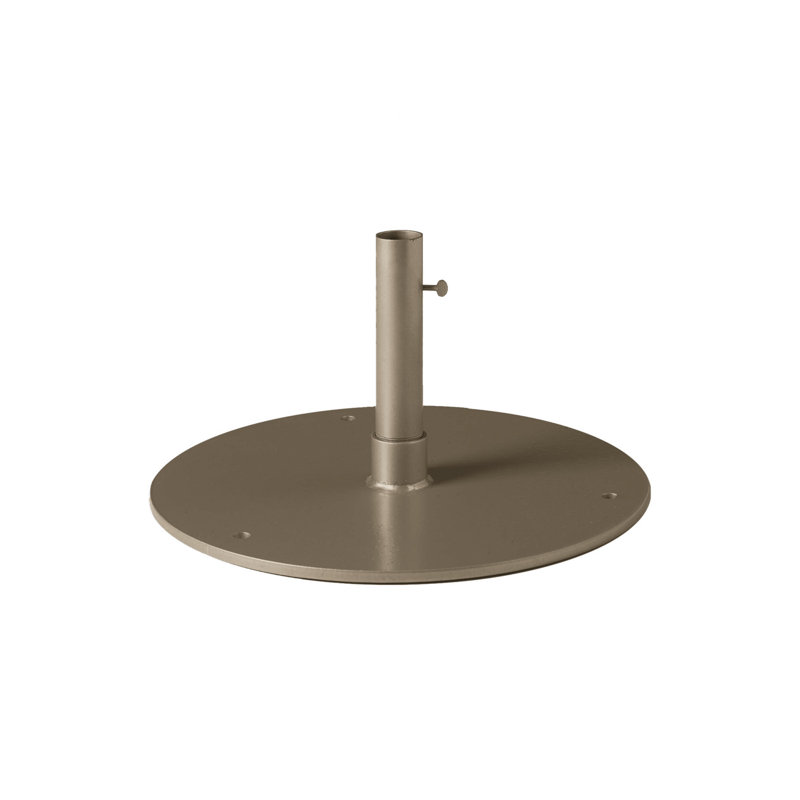 Base de parasol autoportante en aluminium, Moab