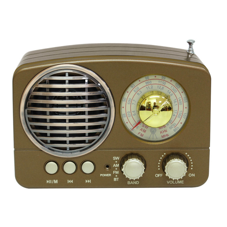 Artudatech Vintage Retro Decorative Radio With Bluetooth & Reviews