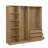 67.1" W Freestanding Closet System With Drawers-208443719