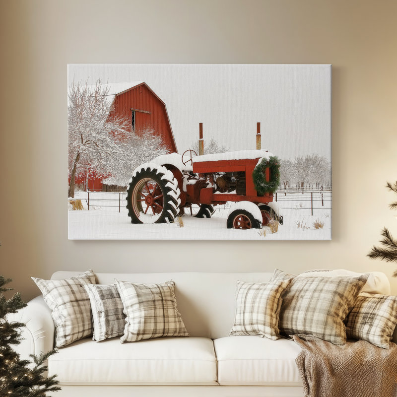 Toile de neige de qualité supérieure - Snow Snow Night Carol, H 48 po x l 32 po