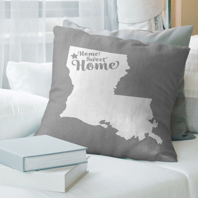 Home Sweet Throw Pillow