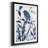 Bluebird Silhouette II - Natural History Print, Matted and Framed Under Acrylic Glass, Study and Living Room Wall Art-1743533248-1694192918