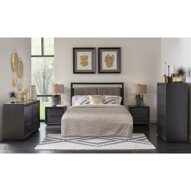 Amoha Upholstered Headboard, Queen