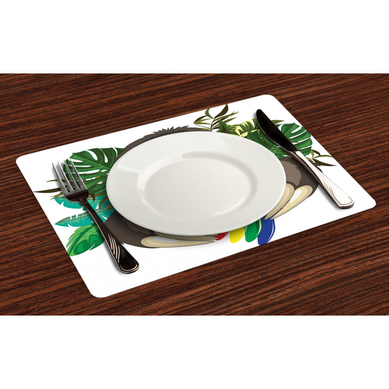 Polyester Animals/Nature Rectangle Placemat