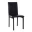 Ensemble de salle à manger en métal 5 pièces avec plateau en faux marbre et 4 chaises d'appoint-676761058