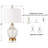 Jhonatan Glass Table Lamp